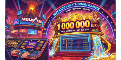 Wielki Turniej Gamzix w Vulkan Vegas Wielki Turniej Gamzix w Vulkan Vegas
