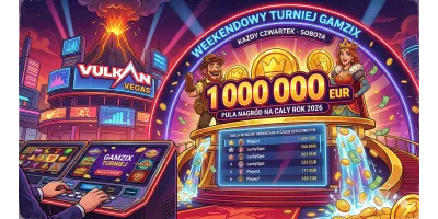 Wielki Turniej Gamzix w Vulkan Vegas